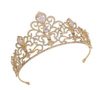 WRITWAA Diadema De Princesa Tocado De Novia Con Gemas Creativa De Aleación Para Boda Accesorio Exquisito Para Decoración De Cabello Ceremonias
