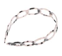 WRITWAA Diadema Decorativa Vintage de Acetato Diseño Geométrico y Banda Antideslizante para Mujer y Niña, Ligera y Duradera, Adecuado para Deporte, Lectura y Uso Diario