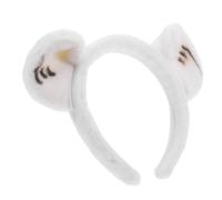 WRITWAA Diadema Orejas de Animal para Cosplay Disfraz Accesorio Cabello Diadema Orejas de Tigre de Peluche Linda para Fiesta