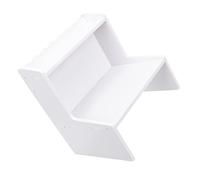 WRITWAA Estante De Acabado Para Cosméticos Elevado Estante De Escritorio Organizadores Estantes Estantes Organizadores Y Almacenamiento Organizador De Encimera De 2 Niveles