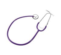 WRITWAA Estetoscopio Veterinario Portátil Acero Inoxidable y Goma para Ganado de Granja Tubo Único Sonido Nítido Excepcional para Vacas y Ovejas