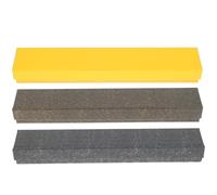 WRITWAA Estuche para Pinceles Retro Vintage 3 Piezas Negro Dorado Gris Plata Caja Compacta Almacenamiento Práctico para Artistas Decoración Hogar Obsequio Creativos