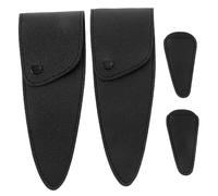 WRITWAA Estuche para Tijeras de PU, 4 Unidades, Funda Protectora Ligera y Cubierta de Tijera, para Corte de Cabello DIY