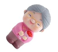 WRITWAA Figura Decorativa Rosa de Anciano para Tarta de Cumpleaños