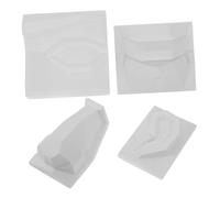 WRITWAA Figuras de Yeso de Rasgos Faciales para Práctica de Dibujo y Escultura Herramienta de Boceto para Adorno Hogar y Aprendizaje Artístico