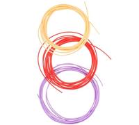 WRITWAA Filamento de Impresión 3d Pcl 1,75 Mm para Bolígrafo 3d, 3 Rollos de 3 Metros, bajo Temperatura, Material Flexible y Compatible para Proyectos de Impresión Color Aleatorio