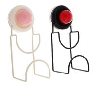 WRITWAA Ganchos de Baño sin Taladro Ventosa para Lavabo, 2 Piezas, Material Plástico y Metal, Diseño Simple y Práctico para Colgar Toallas y Ropa Baño