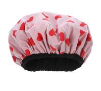 WRITWAA Gorro De Baño Decorativo Para Mujer Reutilizable Gorro De Ducha Larga Cabellera
