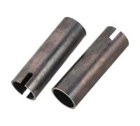 WRITWAA Guías Metálicas para Reposacabezas de Coche 2 Piezas Tubo de Fijación Resistente Compatible Fundas de Asientos Accesorio Interior Antideslizante para Vehículo