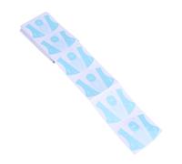 WRITWAA Herramienta para Uñas Moldes 100 Piezas Pegatinas Autoadhesivas Guía para Extensiones de Uñas Acrílicas y Gel UV Accesorios para Decoración Tamaño Ajustable Profesional y Salón