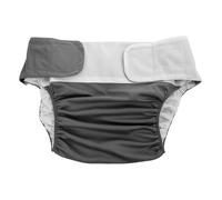 WRITWAA impermeables para mujeres pañal lavable adulto pantalones de entrenamiento para adultos de tela reutilizables para adultos algodón Gris