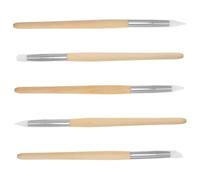 WRITWAA Juego 5 Palitos Limpiadores para Relojes, Bolígrafos Plásticos Transparentes, Removedor Eficaz de Rayones para Esferas y Movimientos, Herramienta Profesional de Limpieza