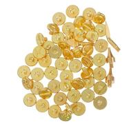 WRITWAA Juego de 56 Puntas para Pirograbado en Madera y Cuero, Cabezales de Latón Duraderos Letras, Números y Símbolos, Kit para Manualidades y Bricolaje Creativas, Herramientas