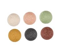 WRITWAA Juego de Esponjas Faciales Naturales 6 Piezas Esponjas Limpiadoras Ecológicas y Exfoliantes para las Desmaquillado y Limpieza Diaria