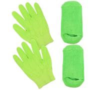 WRITWAA Kit Cuidado De Manos y Pies Guantes Hidratantes Nocturnos Suaves y Calcetines Hidratantes Para Manos Secas Para
