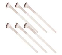 WRITWAA Kit de 6 Brochas Pequeñas para Contorno de Nariz, Pinceles de Abanico Esponjosos, Angular y, para Esculpir, Difuminar y Maquillaje Facial Preciso en Rostro, Viaje y