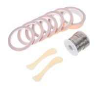 WRITWAA Kit de Manualidades para Vidrio Teñido con Soldadura Profesional de Cinta de Cobre Accesorios Seguros y Versátiles para Mosaicos Artísticos y Proyectos DIY