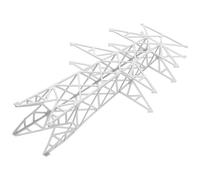 WRITWAA Kit DIY de Torre Eléctrica Miniatura de Plástico para Escenarios de Tren y Modelos Arquitectónicos Accesorios para Decoración y Proyectos Educativos