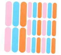 WRITWAA Limas de Uñas Desechables 100 Pcs Mini Limas de Madera manicura Pulidor de Uñas de Doble Cara Herramientas de para Mujeres Impresión Doméstico y Profesional