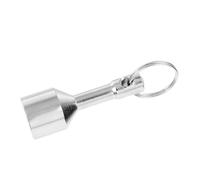 WRITWAA Llavero Magnético para Joyería con Peso Calibrado 1 Pieza, Comprobador de Imanes para Plata y Oro, Herramienta Portátil para Pruebas de Metales en Joyas y Monedas, Uso Profesional