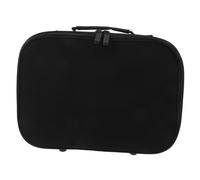 WRITWAA Maletín De Peluquería De Gran Capacidad 1 Unidad Tamaño Grande Negro Organizador Profesional para Estilistas y Barberos Uso Salones y Barberías