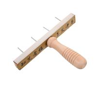 WRITWAA Mango de Quemador de Moxibustión de Madera Soporte Portátil para Terapia de Varillas de Moxa, Uso Doméstico y Profesional