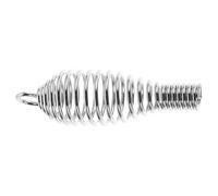 WRITWAA Manija de Puerta Repuesto Resistente al Calor Estufa de Pellets para Acero Inoxidable Resorte en Espiral Cónico para Parrillas y Chimeneas