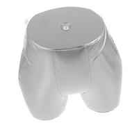 WRITWAA Maniquí de Cadera Infantil para Exhibición de Ropa Interior Modelo Ergonómico de PVC Resistente Soporte Estable para Pantalones sin Arrugas para Uso Doméstico y Tiendas