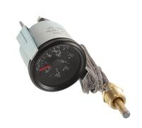 WRITWAA Manómetro Mecánico de del Agua 2 52 MM con Sensor Doble Escala para Vehículo Indicador para Tanque de Agua Accesorio Repuesto Automotriz Monitorización Motor