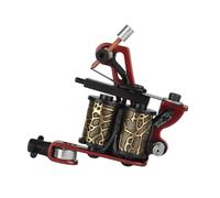 WRITWAA Máquina De De Bobina Máquina De Tatuajes De Envoltura De Bobina Equipo De Tatuajes Equipos De Bobina De Tatuajes Máquina De Envoltura De Bobina De Tatuajes Planchar Rojo