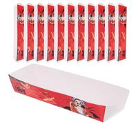 WRITWAA Maquina de Perritos Calientes 100 Cajas de Papel para Hot Dog, Diseño Fácil de Usar y Construcción Resistente para Fiestas y Barbacoas Jardín