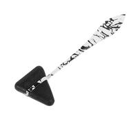 WRITWAA Martillo Neurológico Triangular Negro Multifuncional para Diagnóstico Médico Martillo de Percusión Clínica Herramienta de Prueba para Exámenes Hospitalarios