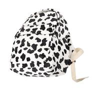WRITWAA Mochila Escolar Diseño De Vaca Storage Bag De Peluche para Compras y Viaje