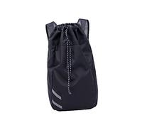 WRITWAA Mochila Tipo Saco Cordón Para Exteriores Negro Para Deportes Entrenamiento Gym Fácil De Abrir y Cerrar