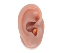 WRITWAA Modelo de Oreja de Silicona Modelo de Oreja para Práctica de Sutura para Uso y Demostraciones de Medicina
