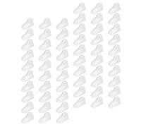 WRITWAA Modelos de Pies de Ñiño Transparentes 8 CM 120 Piezas para Exhibir Zapatos y Calcetines Infantiles Soporte Flexible de PVC para Tienda y Exposición de Calzado Infantil