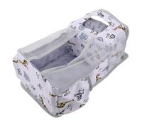 WRITWAA Organizador Colgante para Pañales de Bolsa de Almacenamiento de Gran Capacidad para Cuna Cambiador o Pared Porta Pañales para Junto Cama