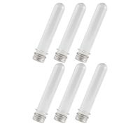 WRITWAA Organizador Portátil de Cordones para Zapatos 6 Piezas Transparentes de Pe, Contenedor Sellado a Prueba de Polvo para Almacenamiento y Viaje, Tubo Práctico para Orden y Protección