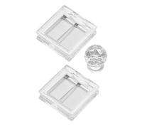 WRITWAA Paleta Vacía de Maquillaje para Viaje Bandeja de Sombras de Ojos y Labiales Rellenables Contenedor de Polvo de Maquillaje para DIY y Guardar Iluminadores