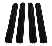 WRITWAA Palitos de Moxa sin Humo de Alta Penetración, 4 Unidades Negras de Artemisa Carbonizada para Moxibustión Limpia y Uso en Terapias Alternativas