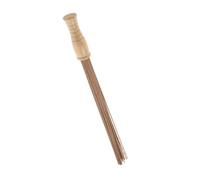 WRITWAA Palo de Masaje de Bambú para Espalda y Hombros, Bastón Terapéutico de Madera Natural, Herramienta de Masaje Manual para Relajación Muscular y Recuperación Física, Adecuado