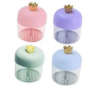 WRITWAA para Hacer Espuma Facial 4 Piezas Vaso para Hacer Burbujas de Espuma Dispositivo Seguro y Duradero para Mujeres y Niñas para Cuidado
