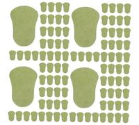 WRITWAA Parche De Pie Cuidado Personal Liberate De Toxicos Parche Portátil Para Dormir Parche Tópico Para Dormir Extracto De Aceite Esencial De Ajenjo Green 32 Piezas X 4