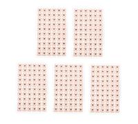 WRITWAA Parches de Acupuntura para Oreja 600 Unidades, Magnéticos, Semillas Auriculoterapia, Acupresión Eficaz para Cuidado de Salud, Uso Portátil en Masaje Auricular, Terapia Alternativa