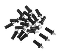 WRITWAA Pasadores de Reparación Material Metálico y Plástico Resistente para Puertas de Gabinetes Resorte Reducción de Ruido , Paquete de 20 Piezas para Reparación de Herrajes