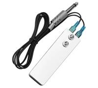 WRITWAA Pedal para Máquina de Tatuar Cable de Silicona de 1.4 M, Superficie Antideslizante y Resistencia Mejorada para Uso Prolongado en Estudio Profesional Hogar