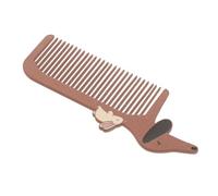 WRITWAA peine de animales de dibujos animados portátil masaje peines para el cabello peine para mujeres peines para el cuero cabelludo lindos peines Aleación de zinc