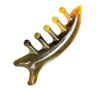 WRITWAA Peine De Masaje Shark Comb Peine De Resina Portátil Peine Cabello Antiestático Hogar Para Mujer y Hombre