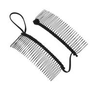 WRITWAA Peine Lateral Cabello Clip Plátano 1 Unidad 30 Dientes Negro Herramienta para Peinar Mujer Accesorios para Cabello Uso Diario Peluquería Salón