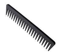 WRITWAA Peine Vintage De Dientes Anchos Para Peinar Hacia Atrás 1 Unidad Negro Antiestático Cabello Grueso y Mojado Hombres Uso Profesional